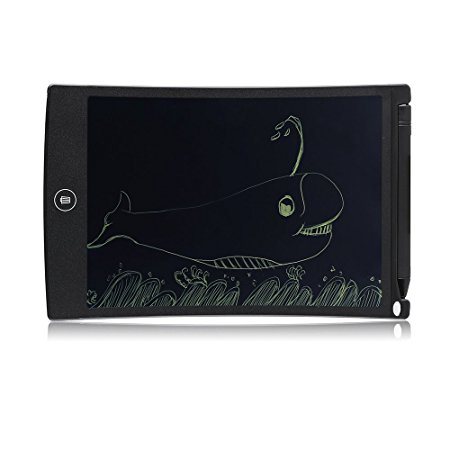 AMZNEVO 8.5-inch LCD Writing Tablet - Learning, Drawing and Writing Board for kids and Adults (Black)