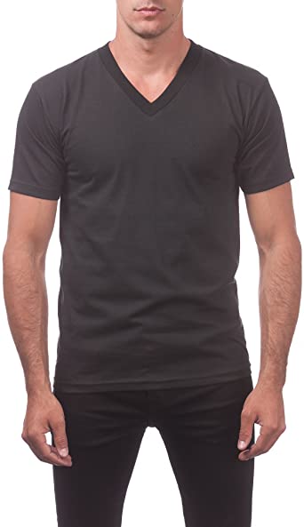 Pro Club Men's Comfort Short Sleeve V-Neck T-Shirt