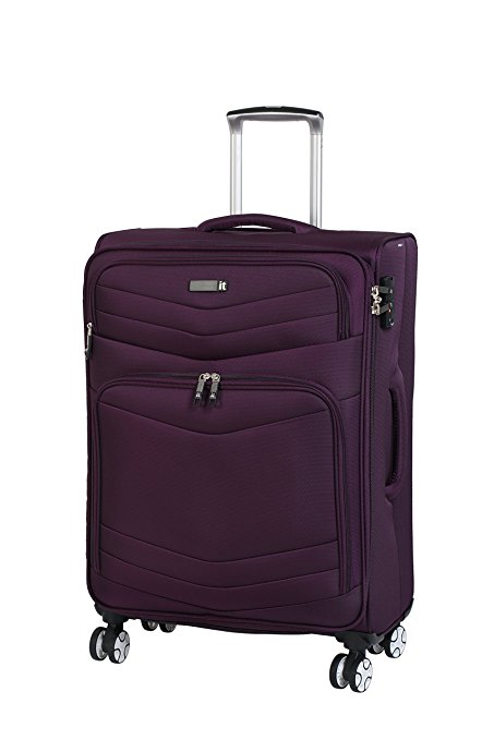 it luggage Intrepid 26.6" 8 Wheel Spinner, Potent Purple