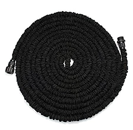HNRLOY Expandable Garden Hose, 75ft Strongest Expanding Garden Hose with Triple Layer Latex Core & Extra Strength Fabric Protection for All Your Watering Needs(Not Include Garden Hose Nozzle)