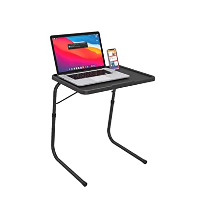 Portronics My Buddy F Multipurpose Movable & Adjustable Laptop Table(Black)