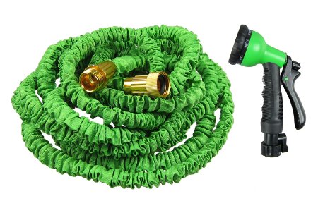 Blueberry 25Ft Expandable Hose New Version Strongest Expandable Garden Hose Double Latex Core Extra Strength Fabric