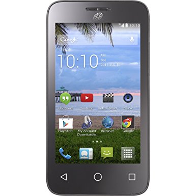 Tracfone Alcatel Onetouch Pixi Pulsar No Contract Phone - Retail Packaging (AT&T) TFALA460GP4