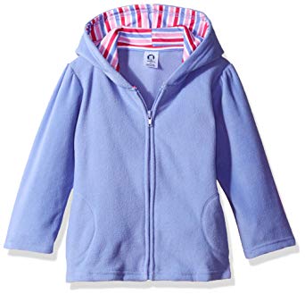 Gerber Baby Girls' Hooded Micro Fleece Jacket