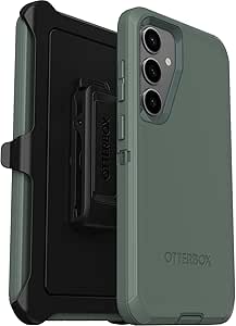 OtterBox Samsung Galaxy S24 Plus (Only) - Defender Series Case - Forest Ranger (Green) - Rugged & Durable - with Port Protection - Holster Clip Includes - Non-Retail Packaging