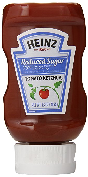 Heinz Tomato Ketchup, Reduced Sugar, 13 Ounce