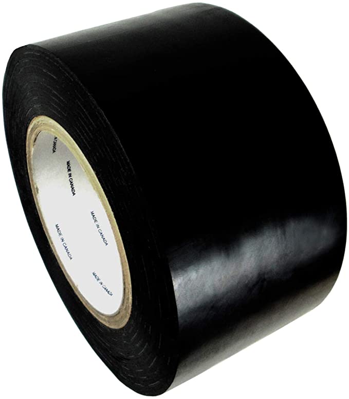 WOD GHT5A Greenhouse Repair Tape, Black - 4 inch x 108 ft. - Strong Weatherseal Polyethylene Film Tape Ideal For Sealing & Seaming (Available in Multiple Sizes)
