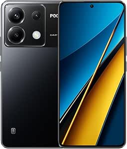 Xiaomi Poco X6 5G Smartphone 12 256GB Snapdragon 7s Gen 2 Procesador 6.67" CrystalRes 120Hz FIow AMOLED Pantalla 64MP Triple Cámara 5100mAh Batería 67W Turbo Charge (Negro)