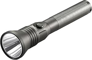 Streamlight 75784 Stinger LED HPL Flashlight with 120V AC/12V DC Piggyback Charger, Black - 800 Lumens, 75782