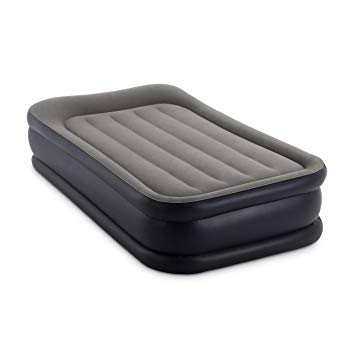 Intex Dura-Beam Standard Series Deluxe Pillow Rest Raised Airbed with Internal Pump