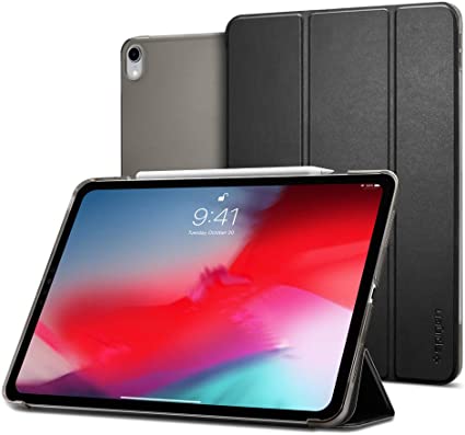 Spigen Smart Fold (Version 2) Designed for iPad Pro 11 Case (2018) - Black