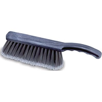 Rubbermaid Commercial FG634200SILV Plastic Block Counter Brush, Silver