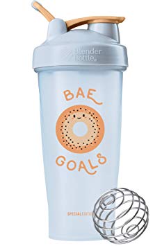 BlenderBottle Just for Fun Classic 28-Ounce Shaker Bottle, Bae Goals