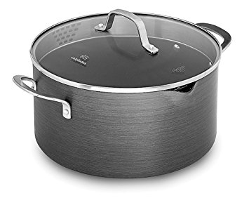 Calphalon Classic Nonstick Dutch Oven with Cover, 7 quart, Grey