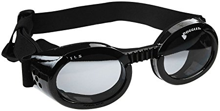 Doggles - ILS Metallic Black Frame with Smoke Lens