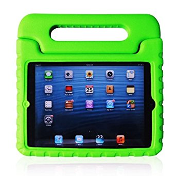 Fintie iPad 2/3/4 Kiddie Case - Light Weight Shock Proof Convertible Handle Stand Kids Friendly for Apple iPad 4th Generation With Retina Display, the iPad 3 & iPad 2 - Green