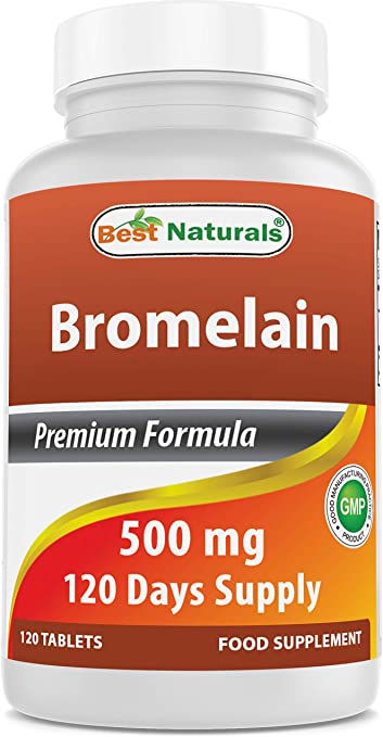 Best Naturals Bromelain 500mg 120 Tablets