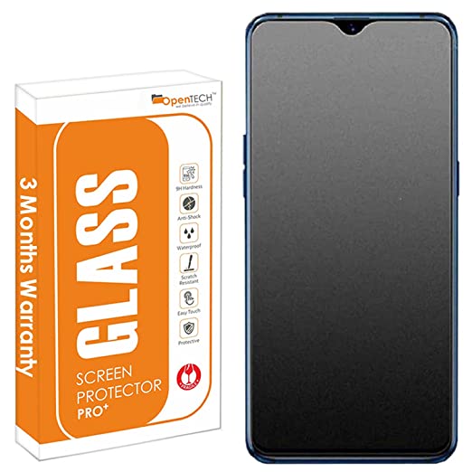 OpenTech® Tempered Glass Screen Protector Compatible for Samsung Galaxy M32 / F22 / A32 / A31 (Full Matte Transparent) Except Edges with Easy Installation Kit (Only for 6.4 Inches Models)