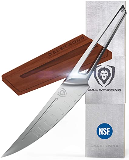 DALSTRONG - Crusader Series - Fillet Knife 6.5" - Forged Thyssenkrupp High-Carbon German Stainless Steel - w/Magnetic Sheath - NSF Certified