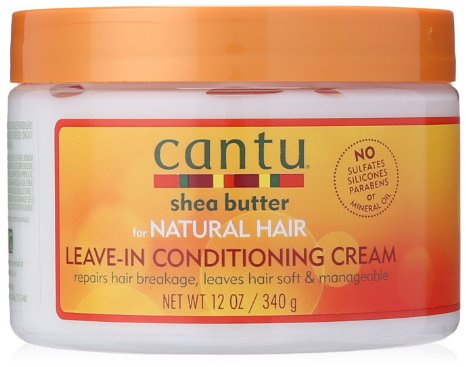 Cantu Shea Butter for Natural Hair Leave In Conditioning Repair Cream 12 Ounce