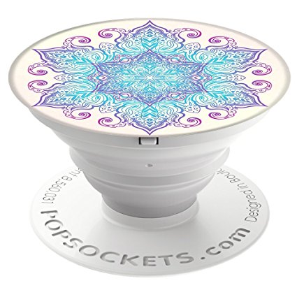 PopSockets: Collapsible Grip & Stand for Phones and Tablets - Flower Mandala