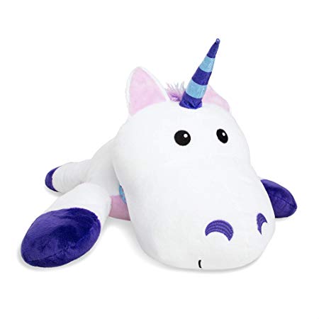 Melissa & Doug Cuddle Unicorn Jumbo Plush Stuffed Animal with Activity Card (Great Gift for Girls and Boys - Best for All Ages)