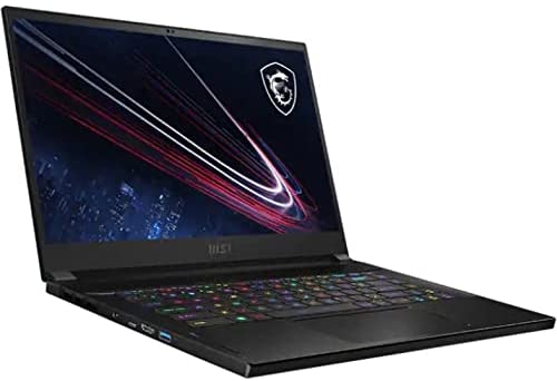 MSI GS66 Stealth Thin and Light Gaming Laptop: 15.6" 360Hz FHD 1080p, Intel Core i9-11900H, NVIDIA GeForce RTX 3080, 32GB, 1TB SSD, Thunderbolt 4, WiFi 6E, Per-Key RGB, Win10 Pro, Core Black(11UH-618)