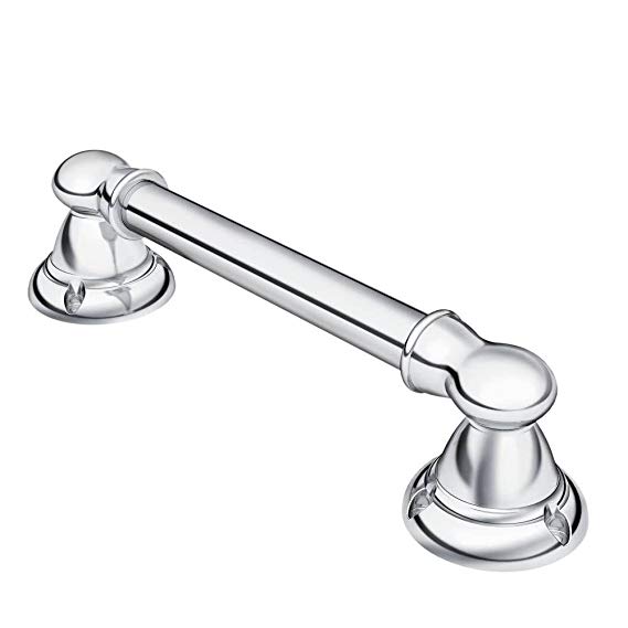 Moen YG2609CH Banbury Bath Grip Grab Bar, 9" x 0.875", Chrome