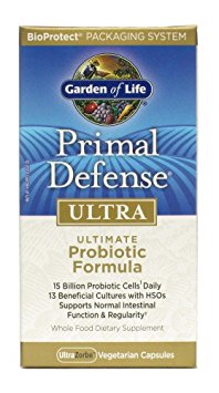 Garden of Life Primal Defense Ultra Capsules, 60 Count