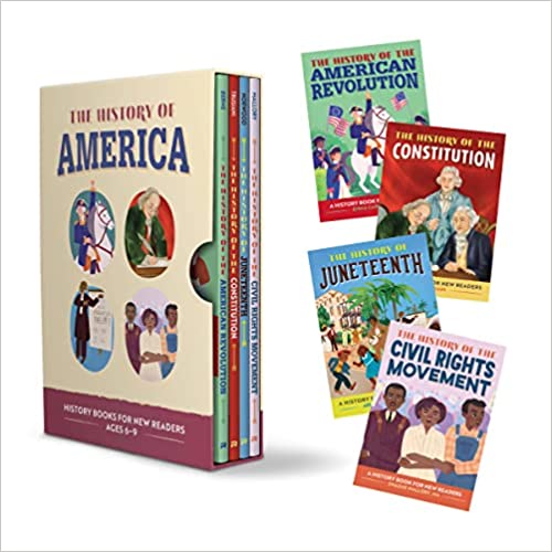 The History of Series for Kids 4 Book Box Set: History Books for New Readers Ages 6–9 (The History Of: A Biography Series for New Readers)