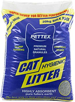 Pettex Premium Clumping Cat Litter 20 kg