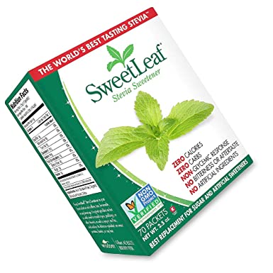 Natural Stevia Sweetener, 70 Count (New Version)
