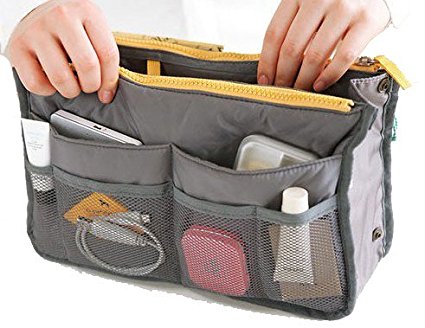 Puregadgets© Womens Handbag Purse Travel Organiser Large Bag Liner Ladies