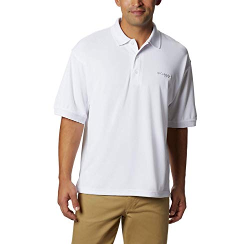 Columbia Men's PFG Perfect Cast Polo Shirt, Breathable, UV Protection