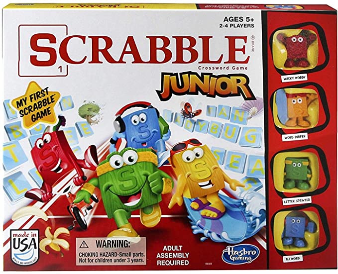 Hasbro Scrabble Junior Game(‎B0325), ‎3 - 50 years