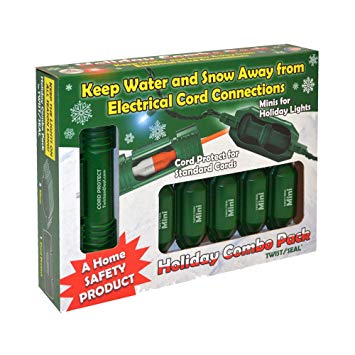 Twist and Seal Holiday Light Safety, Combo Pack