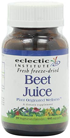 Beet Juice Freeze-Dried Eclectic Institute 90 Caps 2 Pack