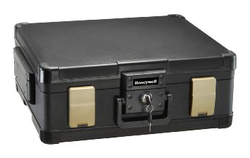 Honeywell 1104 1 Hour Fire/Water Safe Chest for Legal/letter/A4 Size Documents