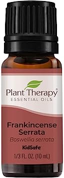 Plant Therapy Frankincense Serrata Essential Oil | 100% Pure, Undiluted, Natural Aromatherapy, Therapeutic Grade | 10 milliliter (⅓ ounce)