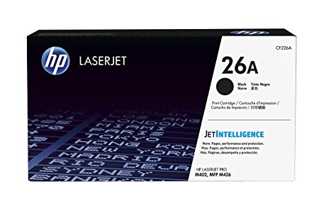 HP 26A (CF226A) Black Original LaserJet Toner Cartridge