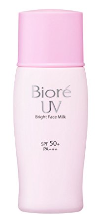 Biore SARASARA UV Bright Face Milk BIHADA Sunscreen 30ml SPF50  PA    for Face