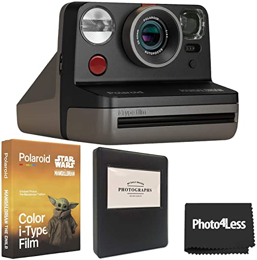 Polaroid Now-Mandalorian I-Type Instant Camera   Polaroid Color Film for I-Type- The Mandalorian Edition   Album   Cloth