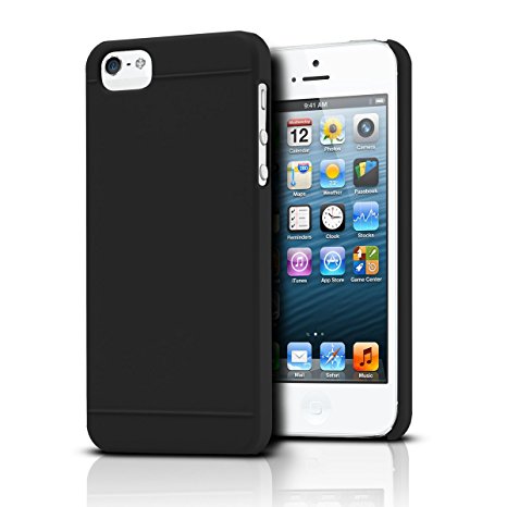 Photive Ultra Slim iPhone 5 case. Premium Lightweight Hard Case with Rubberized Finish Designed for the iPhone 5