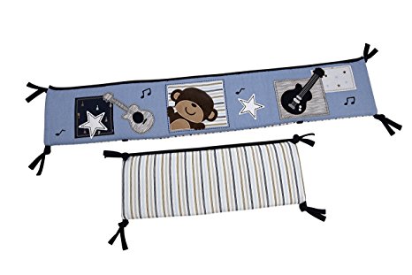 Carter's Monkey Collection Traditional Padded Bumper