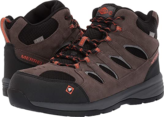 Merrell Work Men's Windoc Mid Waterproof Steel Toe