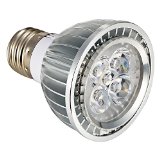 Mudder E27 5W LED Grow Light P20 45Mil for Flowering Plant Hydroponics System and Vegetables Energy Saving Spotlight Downlight for Garden Patio