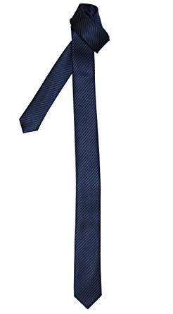 Retreez Skinny Tie Necktie with Stripe Textured - Various Colors