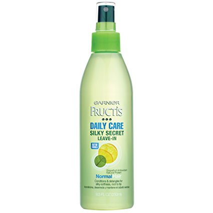 Garnier Silky Secret Leave-In Daily Care Conditioner, 8.5 Fluid Ounce