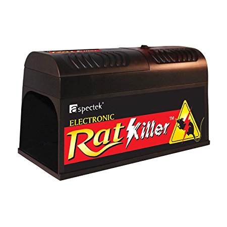 Electronic Rat Killer (Rat Zapper) a better Electronic Rat Trap with AC Adapter - Battery is Optional