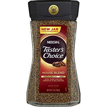 Nescafe Taster's Choice Instant Coffee, House Blend, 7 Ounce